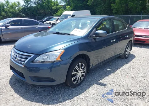 2014 Nissan Sentra Sv из США, поврежденный, VIN 3N1AB7AP9EY266524
